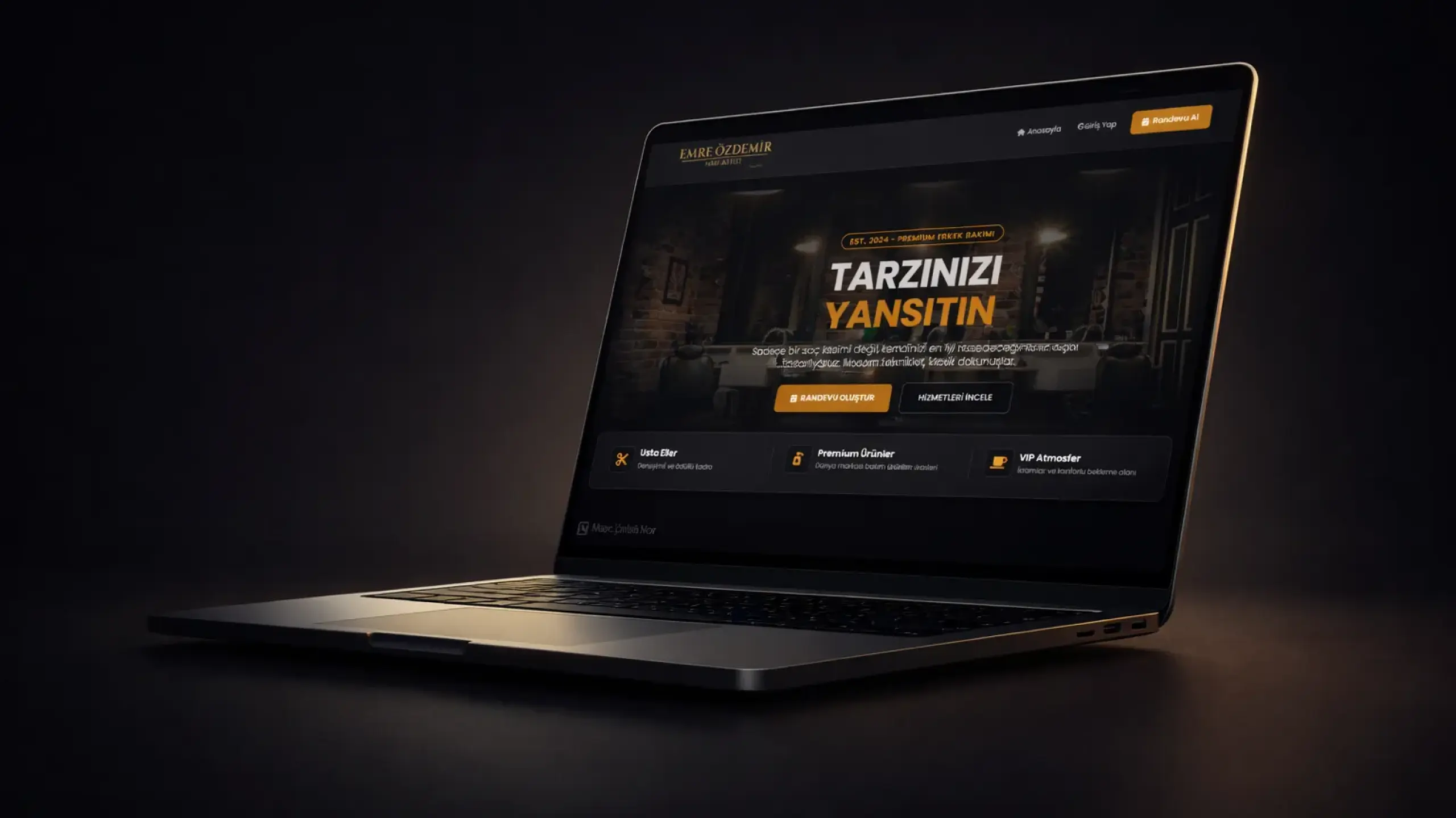 Emre Özdemir - Dijital Kuaför Randevu Yönetim Sistemi